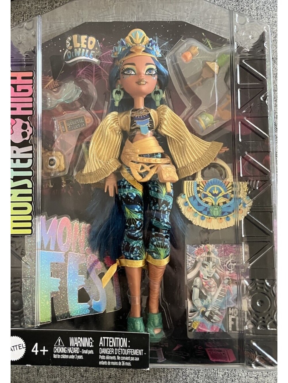 Monster High Cleo DeNile Monster Fest MATTEL NEW IN BOX